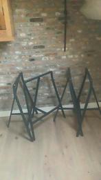 Ikea bureau schragen, 4 stuks mogen ook per 2 weg., Ophalen, Zo goed als nieuw, Rechthoekig, 50 tot 100 cm