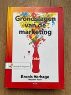 Bronis Verhage - Grondslagen van de marketing, Boeken, Ophalen of Verzenden, Bronis Verhage; Marjolein Visser, Economie en Marketing