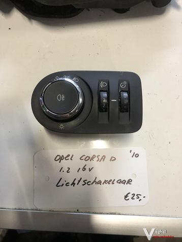 Opel Corsa D 1.2 16v 2010  Lichtschakelaar beschikbaar voor biedingen