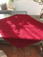NIEUW ! DEKEN BABYDEKEN ROOD WOL SOREI WIKKELDOEK WIEG, Ophalen of Verzenden, Nieuw, 100 cm of meer, Deken