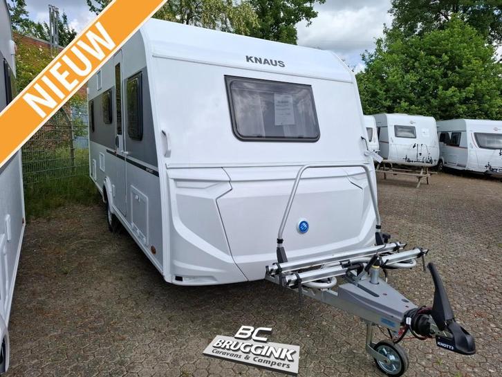 Knaus Sport 500 KD - NIEUW, Caravans en Kamperen, Caravans, tot en met 5, Overige, Knaus, Dwarsbed, Overige typen, 5 tot 6 meter
