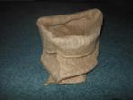 Kleine juten zak 60 x 40 cm., Diversen, Sinterklaas, Ophalen of Verzenden, Zo goed als nieuw
