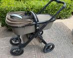 Dubatti Combi Kinderwagen, kleur olive, Gebruikt, Luchtbanden, Combiwagen, Ophalen