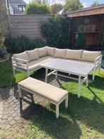 Loungeset zgan, Ophalen, 6 zitplaatsen, Aluminium, Bank