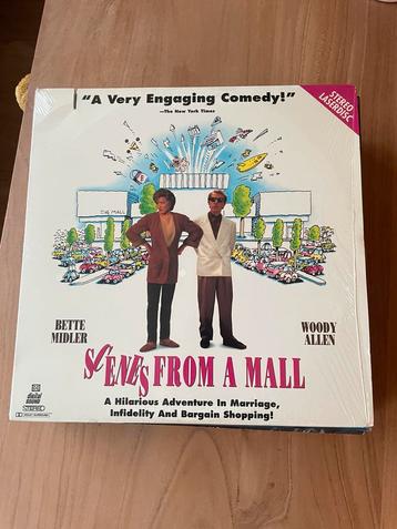 Scenes From a Mall Laserdisc - Bette Midler & Woody Allen beschikbaar voor biedingen