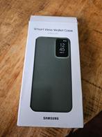 Nieuwe Smart View Wallet Case Samsung Galaxy S23+ Groen, Verzenden, Nieuw, Hoesje of Tasje