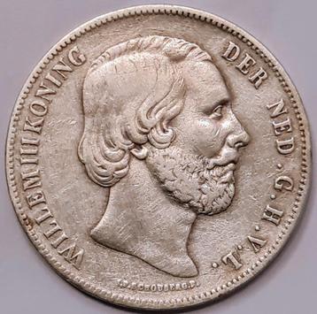 Nederland 2½ Gulden 1858 Willem III  beschikbaar voor biedingen