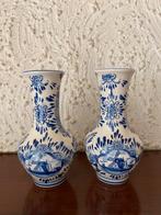 Blauwe vaasjes, Overige materialen, Blauw, Ophalen of Verzenden, Zo goed als nieuw