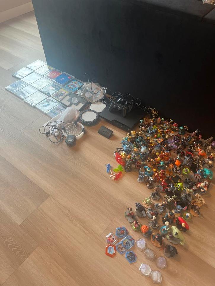 Ps3 met skylanders en disney infinity en veel games, Spelcomputers en Games, Games | Sony PlayStation 3, Gebruikt, Avontuur en Actie