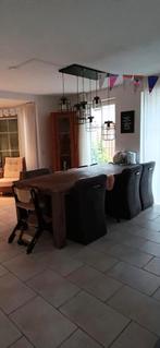 Tafel + 8 stoelen!, Ophalen of Verzenden, Gebruikt