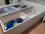 Ikea bed 180 x 200, 180 cm, Ophalen of Verzenden, Wit, Zo goed als nieuw