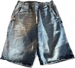 Blauwe korte spijkerbroek maat 170, Broek, H&M, Ophalen of Verzenden, Zo goed als nieuw