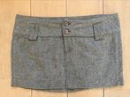 Prachtige grijze wollen gevoerde XL rok Royal Chicks knopen, Maat 46/48 (XL) of groter, Ophalen of Verzenden, Zo goed als nieuw