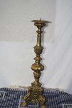 Kaarsen kandelaar  ( Brons, Antiek en Kunst, Ophalen of Verzenden, Koper of Brons