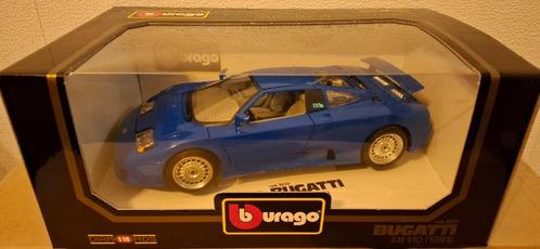 1.18 bugatti eb110, Hobby en Vrije tijd, Modelauto's | 1:18, Zo goed als nieuw, Auto, Bburago, Ophalen of Verzenden
