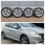 Velgen + banden Peugeot 208 207 C3 DS3 C4 Cactus 185/65/15, 15 inch, Banden en Velgen, Gebruikt, Personenwagen