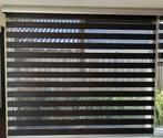 7 zeer mooie zwarte duorolgordijnen in aluminium cassette, Ophalen, Gebruikt, 150 tot 200 cm, Zwart