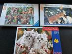 3 poezenpuzzels, Ophalen, Zo goed als nieuw, Legpuzzel