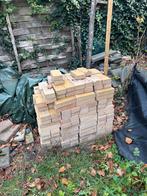 Nieuwe Bakstenen (geel/beige) - ca. 120 stuks, Doe-het-zelf en Verbouw, Metselstenen, Ophalen of Verzenden, Nieuw, Bakstenen