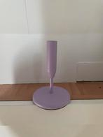Lila kandelaar Hema, Huis en Inrichting, Woonaccessoires | Kandelaars en Kaarsen, Ophalen of Verzenden, Minder dan 25 cm