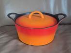 Finse hackman 25 braadpan oranje, Ophalen of Verzenden, Gebruikt, Gietijzer, Koekenpan of Braadpan