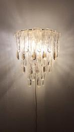 Vintage venini xxxl wandlamp, Murano Italië - 400 euro, Glas, Ophalen of Verzenden, Zo goed als nieuw