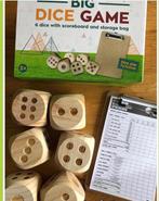 Groot Yahtzee spel (dobbelstenen 7x7x7 cm), Hobby en Vrije tijd, Gezelschapsspellen | Overige, Ophalen of Verzenden, Nieuw