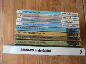 Aantal Biggles pockets vanaf E. 0,50 beschikbaar voor biedingen