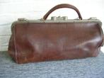 Een gave leren Dokterstas zie foto en doe een bod., 40 tot 60 cm, 30 cm of meer, Gebruikt, Bruin