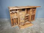 Mexicaanse bar barkast tuinbar toog of barmeubel inklapbaar, Ophalen, Zo goed als nieuw