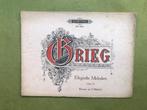 E. Grieg - Elegische melodieën voor piano vierhandig, Gebruikt, Klassiek, Ophalen of Verzenden, Artiest of Componist