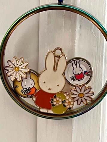 *Uniek!*Ketting+lockethanger Nijntje floaters… beschikbaar voor biedingen