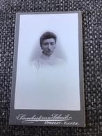 CDV, Vrouw, Smeekes & van Schaik, Utrecht, Carte de Visite, Verzamelen, Foto's en Prenten, Ophalen of Verzenden, Voor 1940, Gebruikt