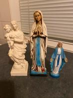 Religieuze Beelden Set - Maria met Kind & Maria Beelden, Antiek en Kunst, Antiek | Religie, Ophalen