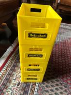 Heineken kratjes voor CD opslag vintage, Ophalen, Gebruikt, Kunststof, Minder dan 50 cm
