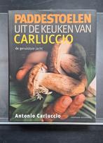 Carluccio - Paddestoelen | De geruisloze jacht, Gezond koken, Ophalen of Verzenden, Zo goed als nieuw, Antonio Carluccio