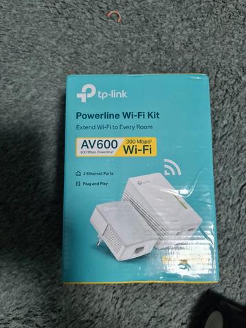 TP-Link Powerline WiFi Kit AV600 beschikbaar voor biedingen