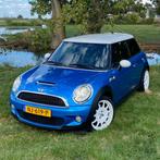 Unieke Mini Cooper S R56 Blauw - OZ Racing velgen, Auto's, Voorwielaandrijving, Stof, Zwart, 4 cilinders