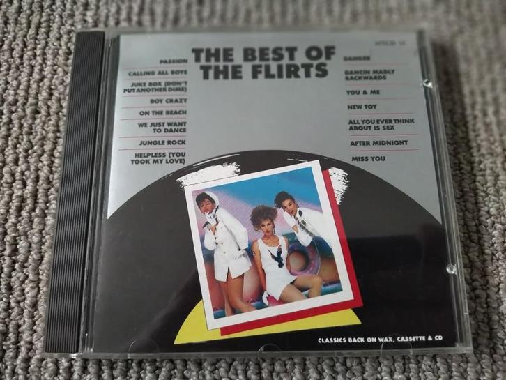 The Flirts ‎– The Best Of The Flirts HiNRG CD, Cd's en Dvd's, Cd's | Dance en House, Gebruikt, Disco, Ophalen