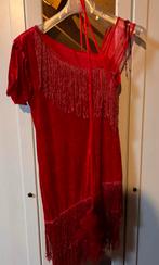 Rode Charleston Jurk, Maat 38/40 (M), Carnaval, Ophalen of Verzenden, Kleding