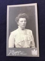 CDV, Dame, J. Chrispijn, Alkmaar, Carte de Visite, Ophalen of Verzenden, Voor 1940, Gebruikt, Foto