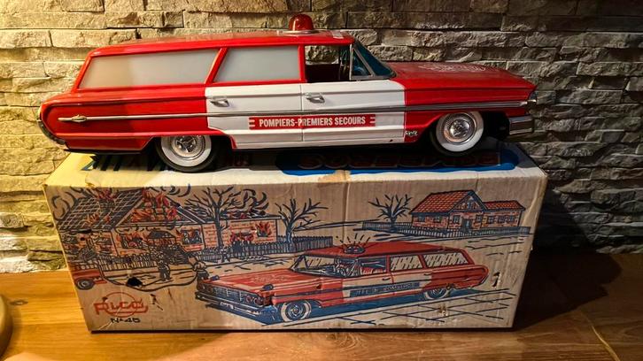 Brandweerwagen Rico, Verzamelen, Speelgoed, Zo goed als nieuw, Ophalen of Verzenden