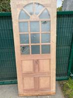 Hardhoutendeur 201,5 x 83 cm, Ophalen, 80 tot 100 cm, Binnendeur, Nieuw