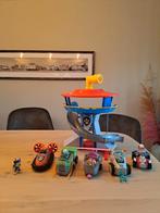 Paw Patrol Uitkijktoren + Voertuigen, Kinderen en Baby's, Ophalen, Gebruikt, Jongen of Meisje
