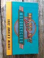 Harley Davidson Owner's Manual 1992 modellen, Motoren, Ophalen of Verzenden, Harley-Davidson of Buell