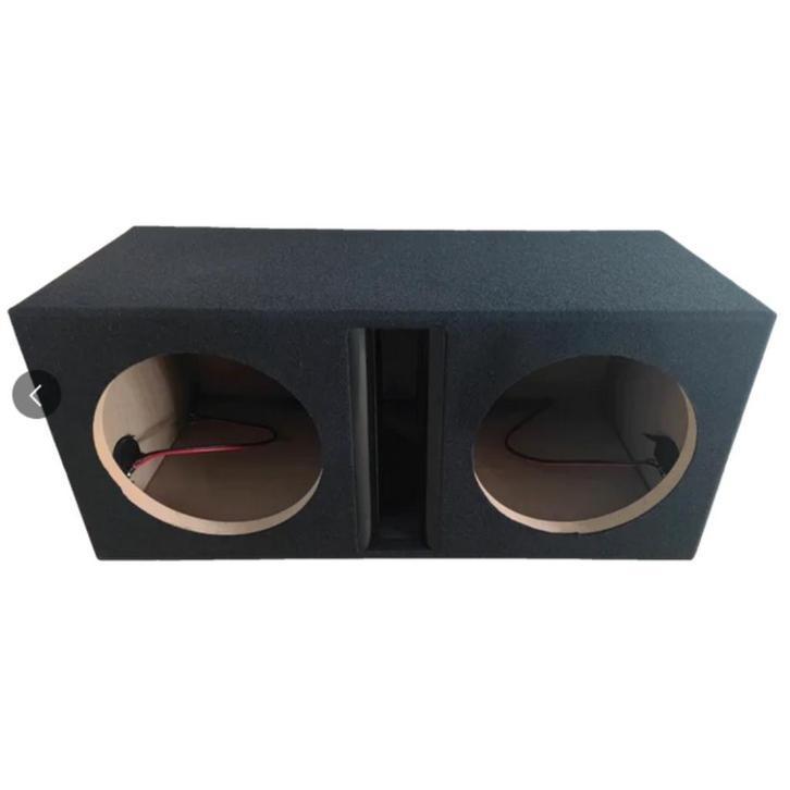 subwooferkist LAKRO 12-50X2 25mm mdf, Auto diversen, Autospeakers, Gebruikt, Ophalen of Verzenden
