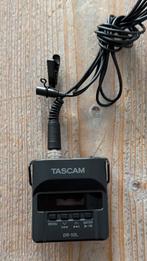 Tascam DR-10L digitale audiorecorder en lavalier combo, Ophalen of Verzenden, Zo goed als nieuw, Audio