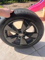 Velgen met z.g.a.n. Hankook zomerbanden, Auto-onderdelen, Banden en Velgen, 17 inch, Velg(en), Gebruikt, Personenwagen