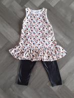 Minnie Mouse Mouwloze Jruk / Tuniek met neo leren 3/4 leggin, Ophalen of Verzenden, Gebruikt, Meisje, Setje