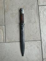 K98 bajonet met schede en gelijke maker houten grepen wo2, Ophalen of Verzenden, Landmacht, Duitsland, Mes of Dolk